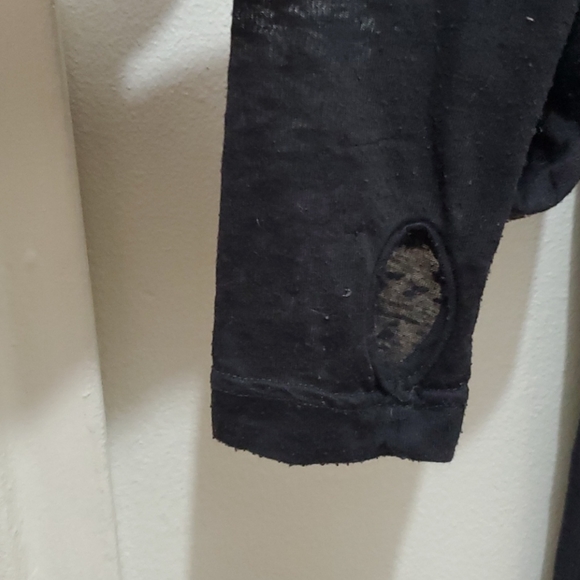 🔵2 for $15🔵 JUICY COUTURE BLACK SHEER TOP - Picture 4 of 6